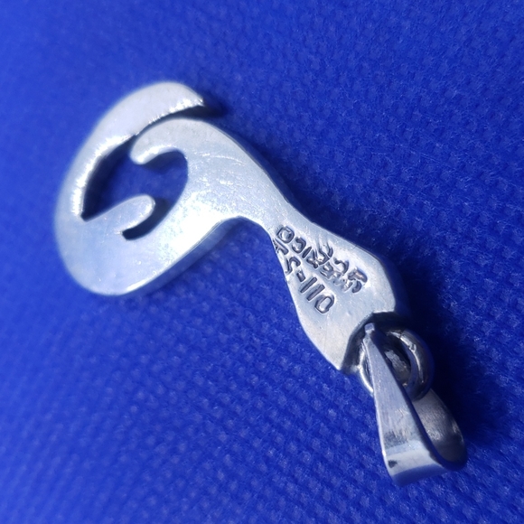 Taxco Silver cat pendant - Picture 5 of 7